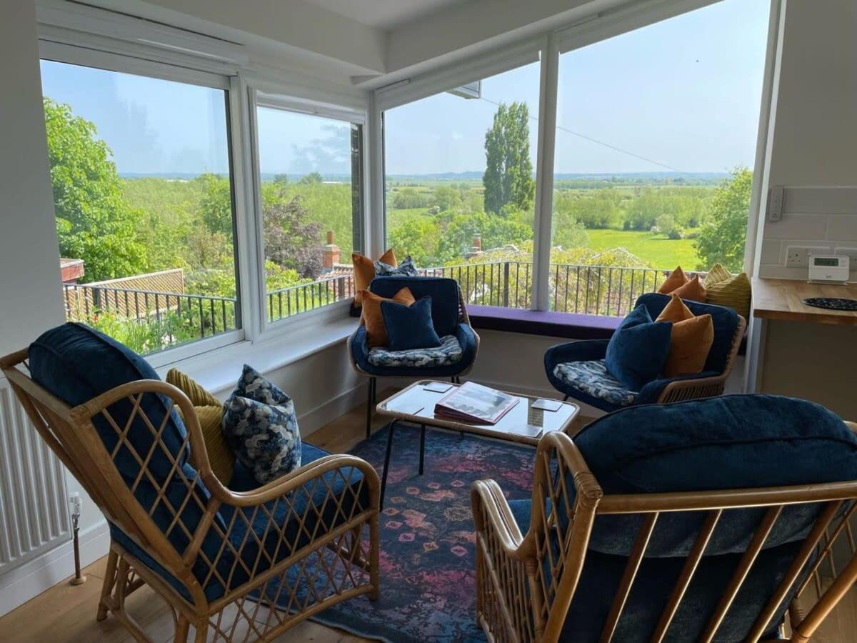 Stunning Hillside House Villa Langport Luaran gambar