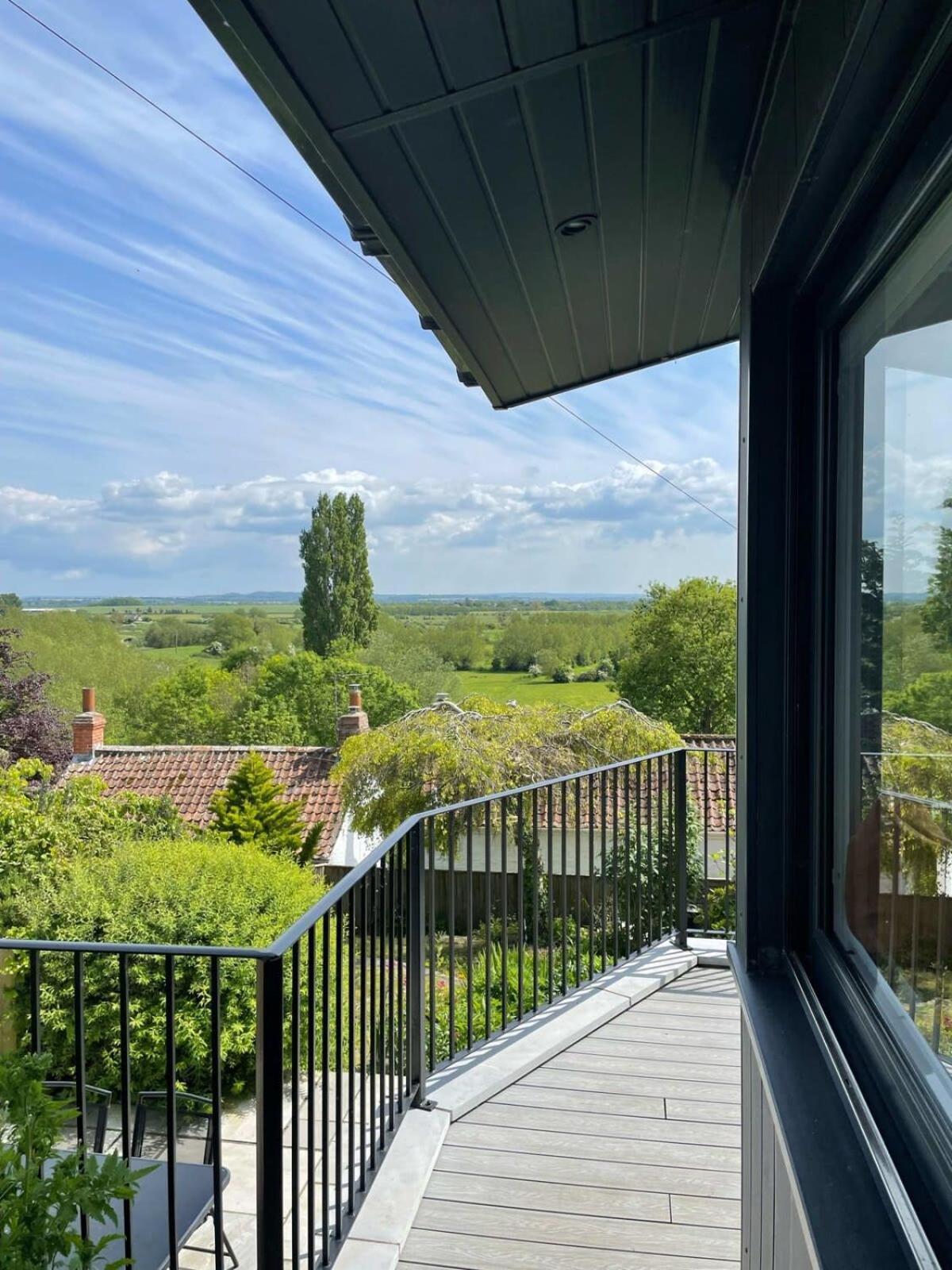 Stunning Hillside House Villa Langport Luaran gambar